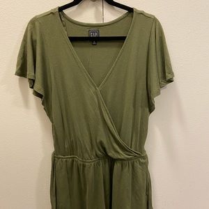 Tall, soft flowy romper (with pockets!)